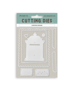 Stamperia Cutting Dies A6 Christmas Message (SFT26) Stamperia Cutting Dies A6 Christmas Message (SFT26)