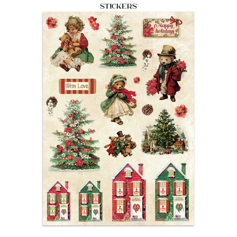 Stamperia Classic Christmas Junk Journal (SBJK23) Stamperia Classic Christmas Junk Journal (SBJK23)