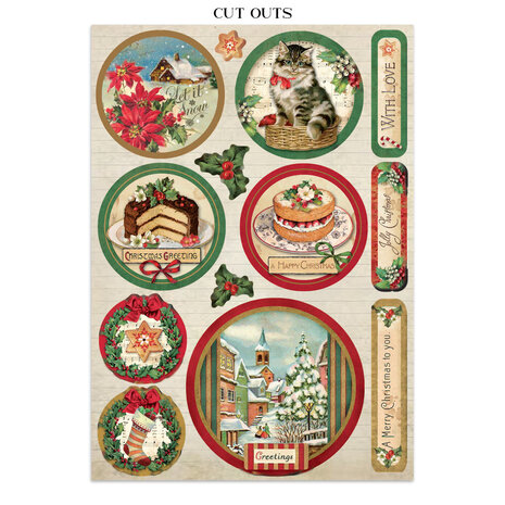 Stamperia Classic Christmas Junk Journal (SBJK23) Stamperia Classic Christmas Junk Journal (SBJK23)