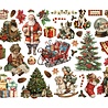 Stamperia Classic Christmas Ephemera (DFLCT85) Stamperia Classic Christmas Ephemera (DFLCT85)