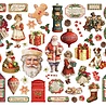 Stamperia Classic Christmas Die Cuts (DFLDC137) Stamperia Classic Christmas Die Cuts (DFLDC137)