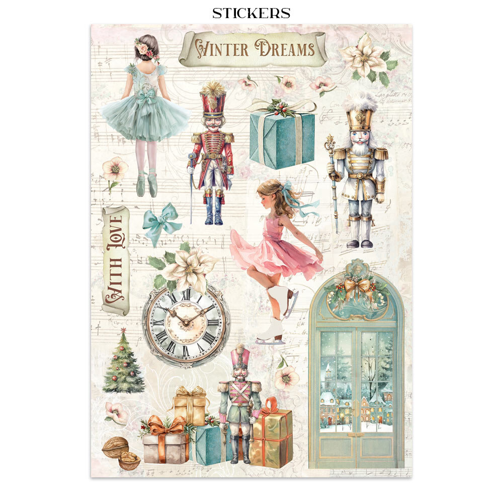 Stamperia Winter Magic Junk Journal (SBJK25) Stamperia Winter Magic Junk Journal (SBJK25)