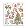 Stamperia Winter Magic 8x8 Inch Rub-On Assortment (DFLRBXG10) Stamperia Winter Magic 8x8 Inch Rub-On Assortment (DFLRBXG10)