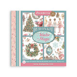 Stamperia Winter Magic 6x6 Inch Rub-On Assortment (DFLRBX18)