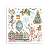 Stamperia Winter Magic 6x6 Inch Rub-On Assortment (DFLRBX18)