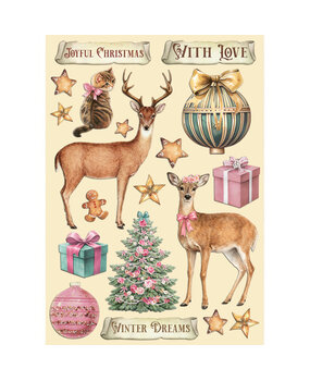 Stamperia Winter Magic Shapes A5 (KLSP203) Stamperia Winter Magic Shapes A5 (KLSP203)