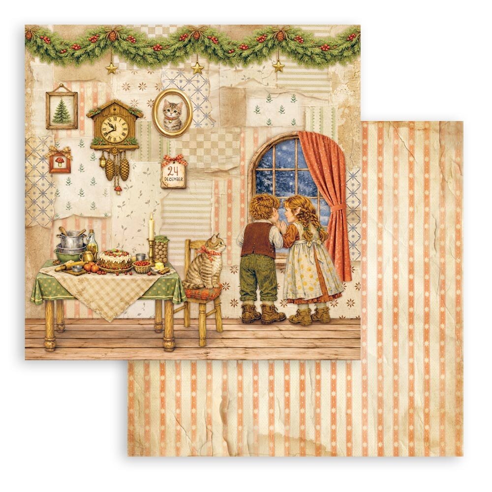 Stamperia Silent Night 12x12 Inch Paper Pack (SBBL192) Stamperia Silent Night 12x12 Inch Paper Pack (SBBL192)