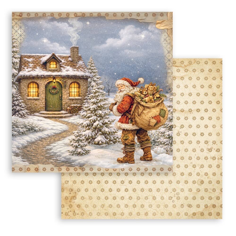 Stamperia Silent Night 12x12 Inch Paper Pack (SBBL192) Stamperia Silent Night 12x12 Inch Paper Pack (SBBL192)