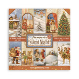 Stamperia Silent Night 8x8 Inch Paper Pack (SBBS148)