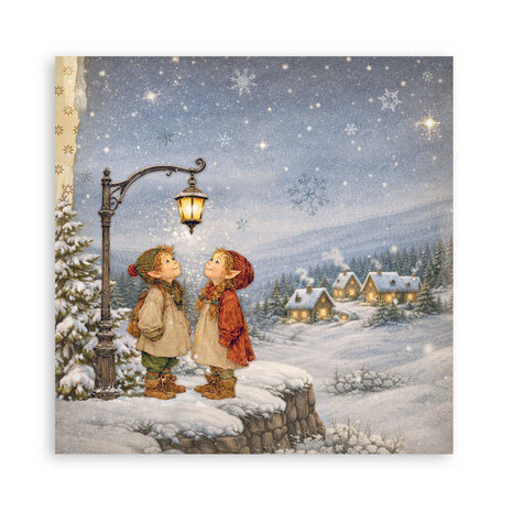 Stamperia Silent Night 8x8 Inch Single Face Paper Pack (SBBSXB28) Stamperia Silent Night 8x8 Inch Single Face Paper Pack (SBBSXB28)
