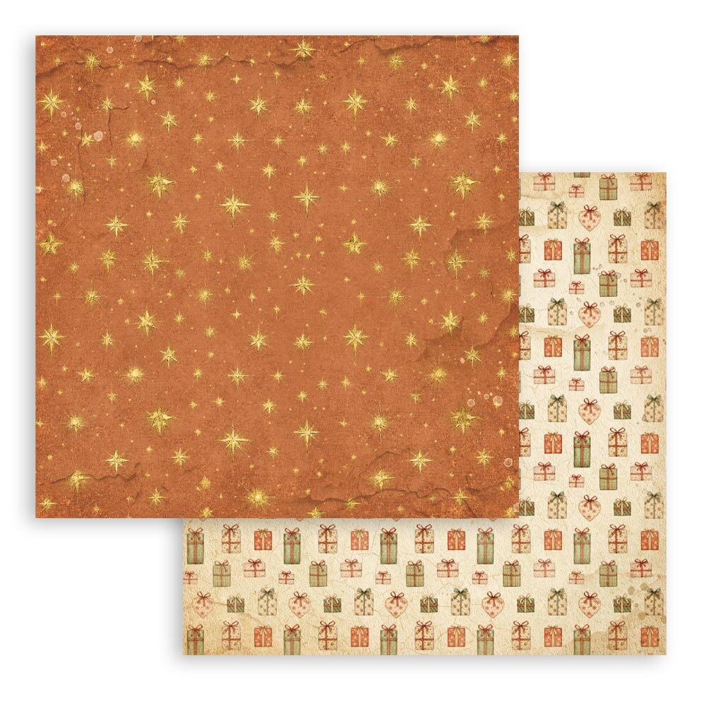 Stamperia Silent Night Maxi Background 12x12 Inch Paper Pack (SBBL193) Stamperia Silent Night Maxi Background 12x12 Inch Paper Pack (SBBL193)