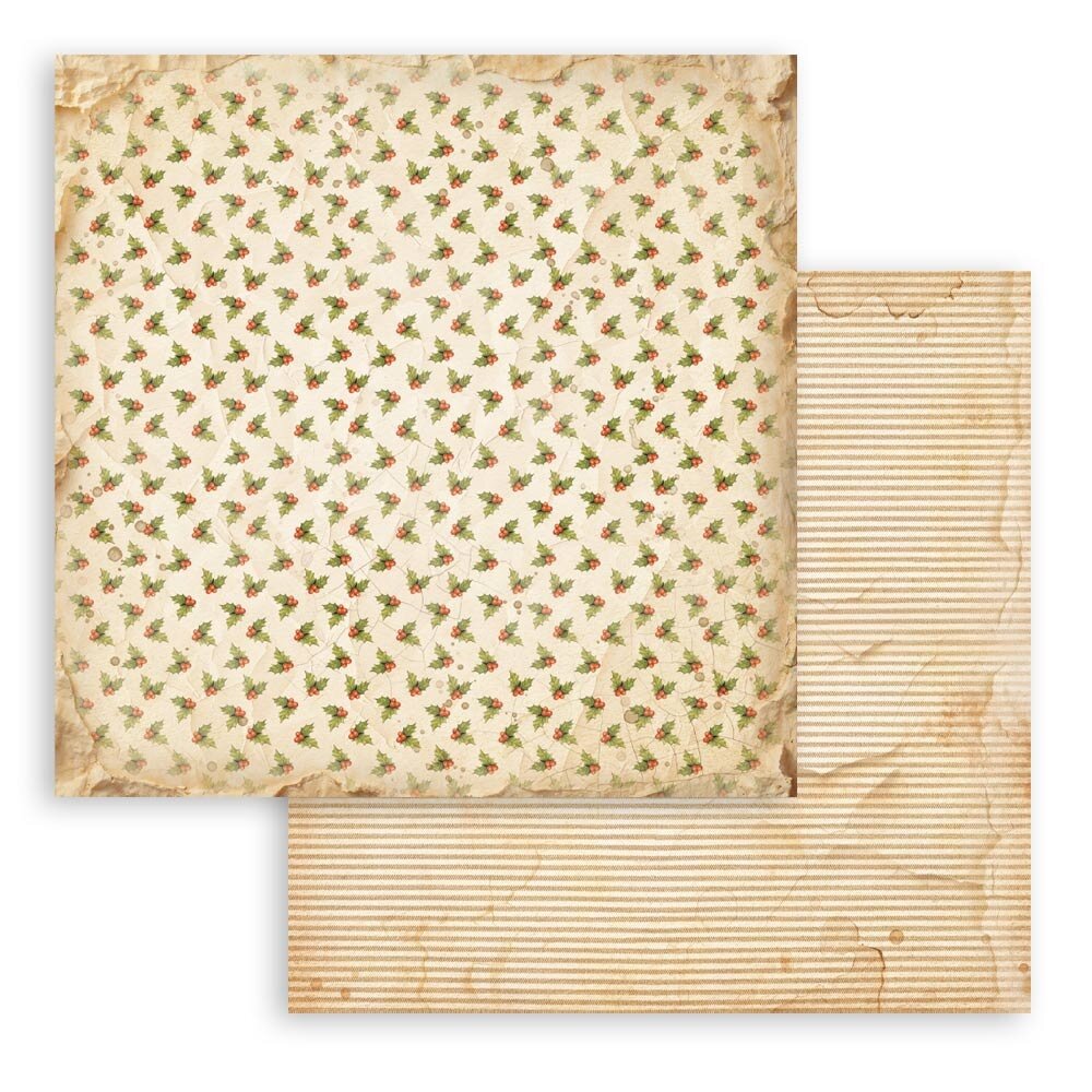Stamperia Silent Night Maxi Background 12x12 Inch Paper Pack (SBBL193) Stamperia Silent Night Maxi Background 12x12 Inch Paper Pack (SBBL193)