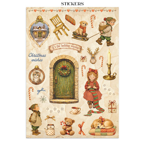 Stamperia Silent Night Junk Journal (SBJK27) Stamperia Silent Night Junk Journal (SBJK27)