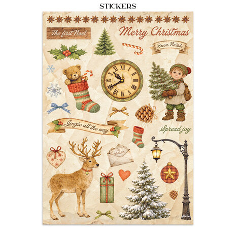 Stamperia Silent Night Junk Journal (SBJK27) Stamperia Silent Night Junk Journal (SBJK27)