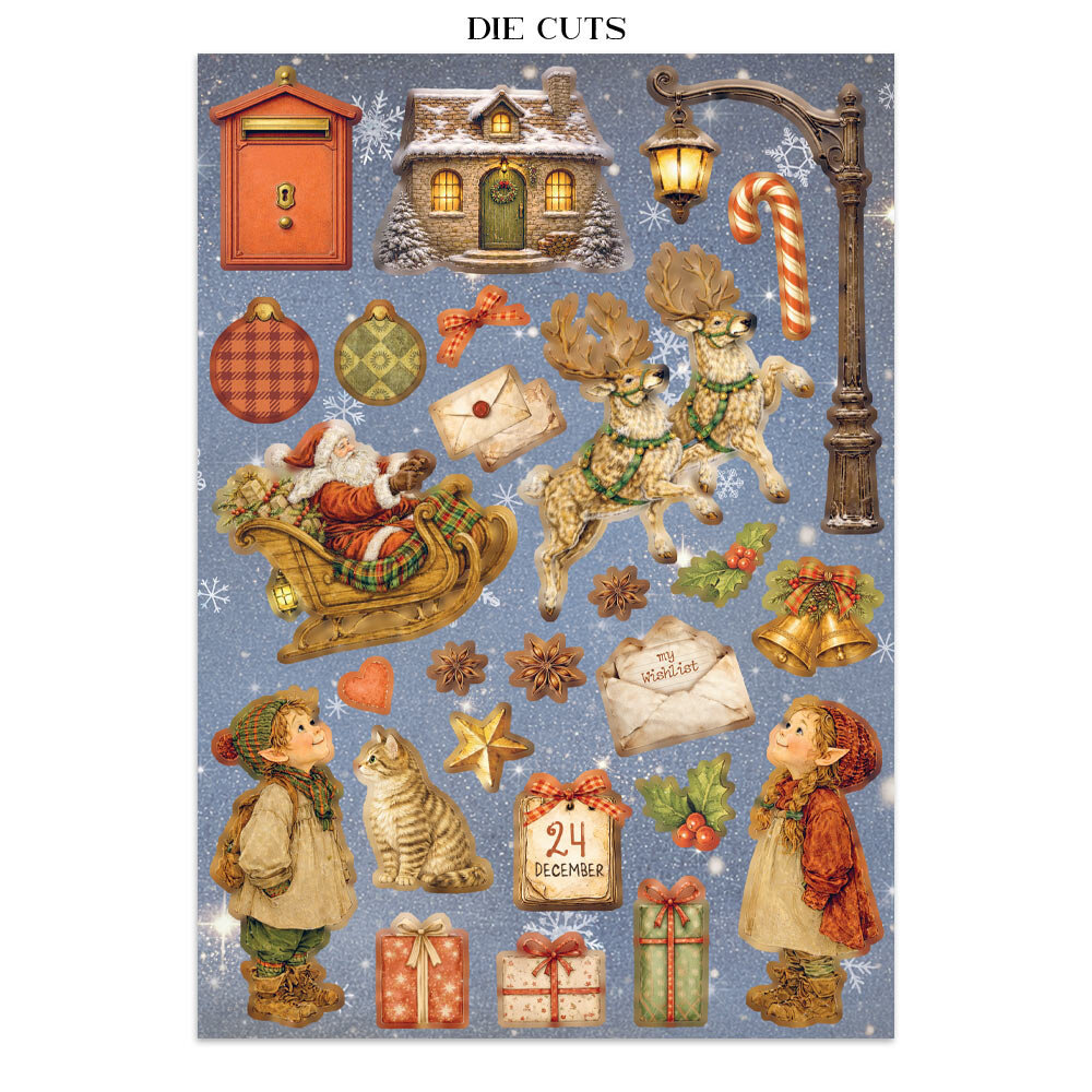 Stamperia Silent Night Junk Journal (SBJK27) Stamperia Silent Night Junk Journal (SBJK27)