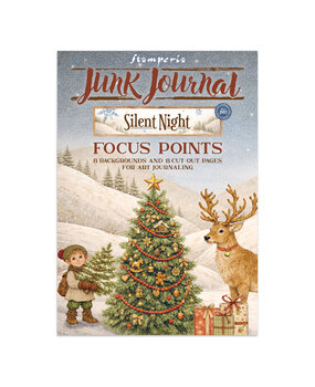 Stamperia Silent Night Junk Journal A5 Focus Points (SBJKS06) Stamperia Silent Night Junk Journal A5 Focus Points (SBJKS06)