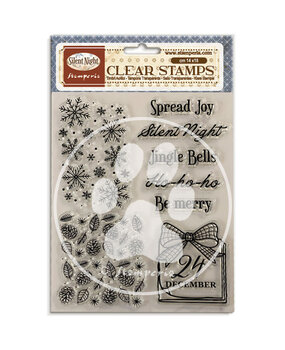 Stamperia Silent Night Clear Stamp (WTK244) Stamperia Silent Night Clear Stamp (WTK244)