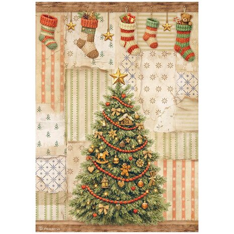 Stamperia Silent Night A4 Rice Paper Selection (DFSA4XSN) Stamperia Silent Night A4 Rice Paper Selection (DFSA4XSN)