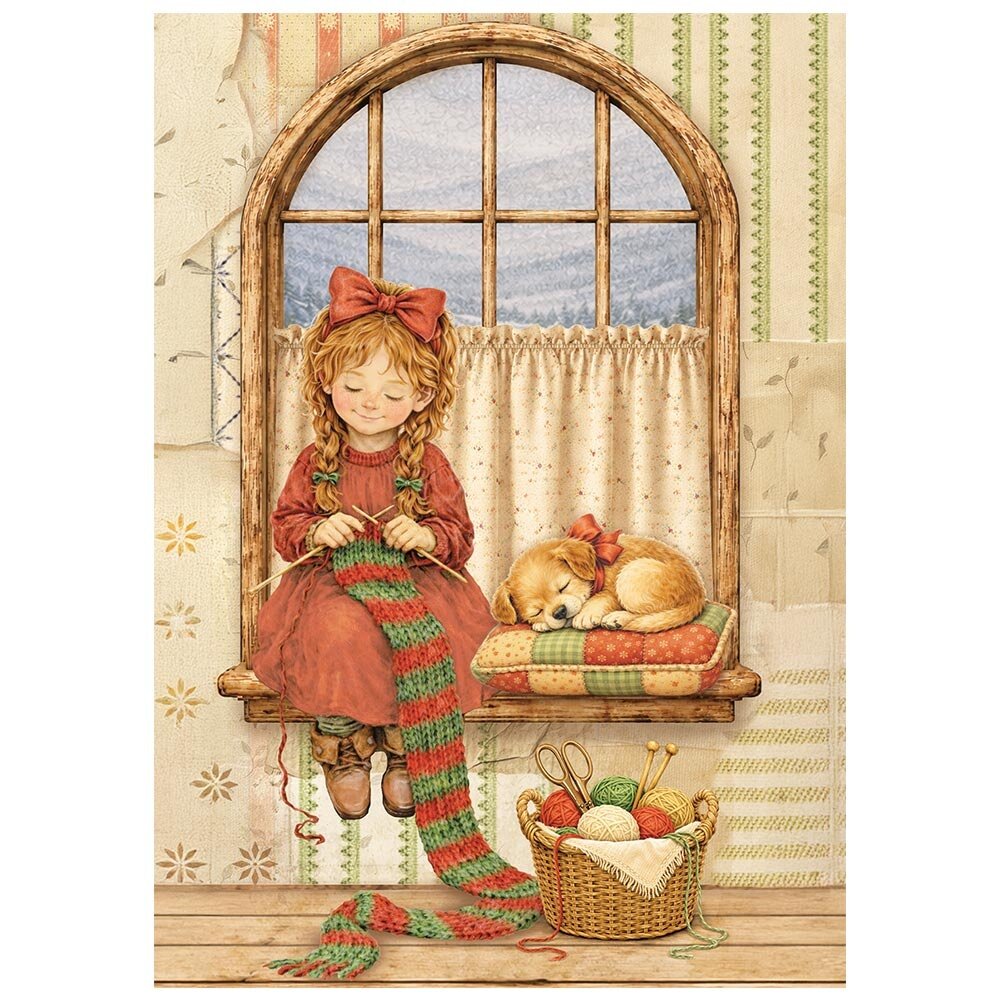 Stamperia Silent Night A6 Mini Rice paper (DFSA6X09) Stamperia Silent Night A6 Mini Rice paper (DFSA6X09)