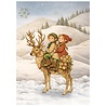 Stamperia Silent Night A6 Mini Rice paper (DFSA6X09) Stamperia Silent Night A6 Mini Rice paper (DFSA6X09)