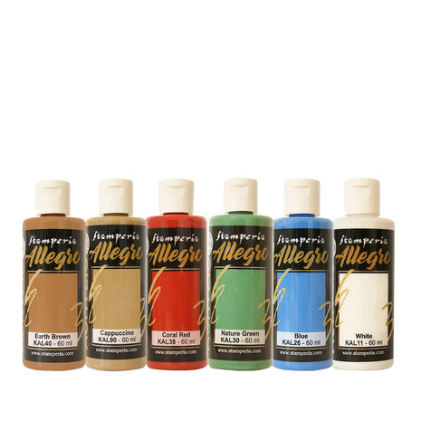 Stamperia Silent Night Allegro Paint Kit (KALKIT75) Stamperia Silent Night Allegro Paint Kit (KALKIT75)