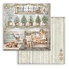 Stamperia White Christmas 8x8 Inch Paper Pack (SBBS146) Stamperia White Christmas 8x8 Inch Paper Pack (SBBS146)