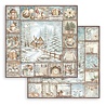 Stamperia White Christmas 8x8 Inch Paper Pack (SBBS146) Stamperia White Christmas 8x8 Inch Paper Pack (SBBS146)