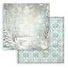 Stamperia White Christmas Maxi Background 12x12 Inch Paper Pack (SBBL191) Stamperia White Christmas Maxi Background 12x12 Inch Paper Pack (SBBL191)