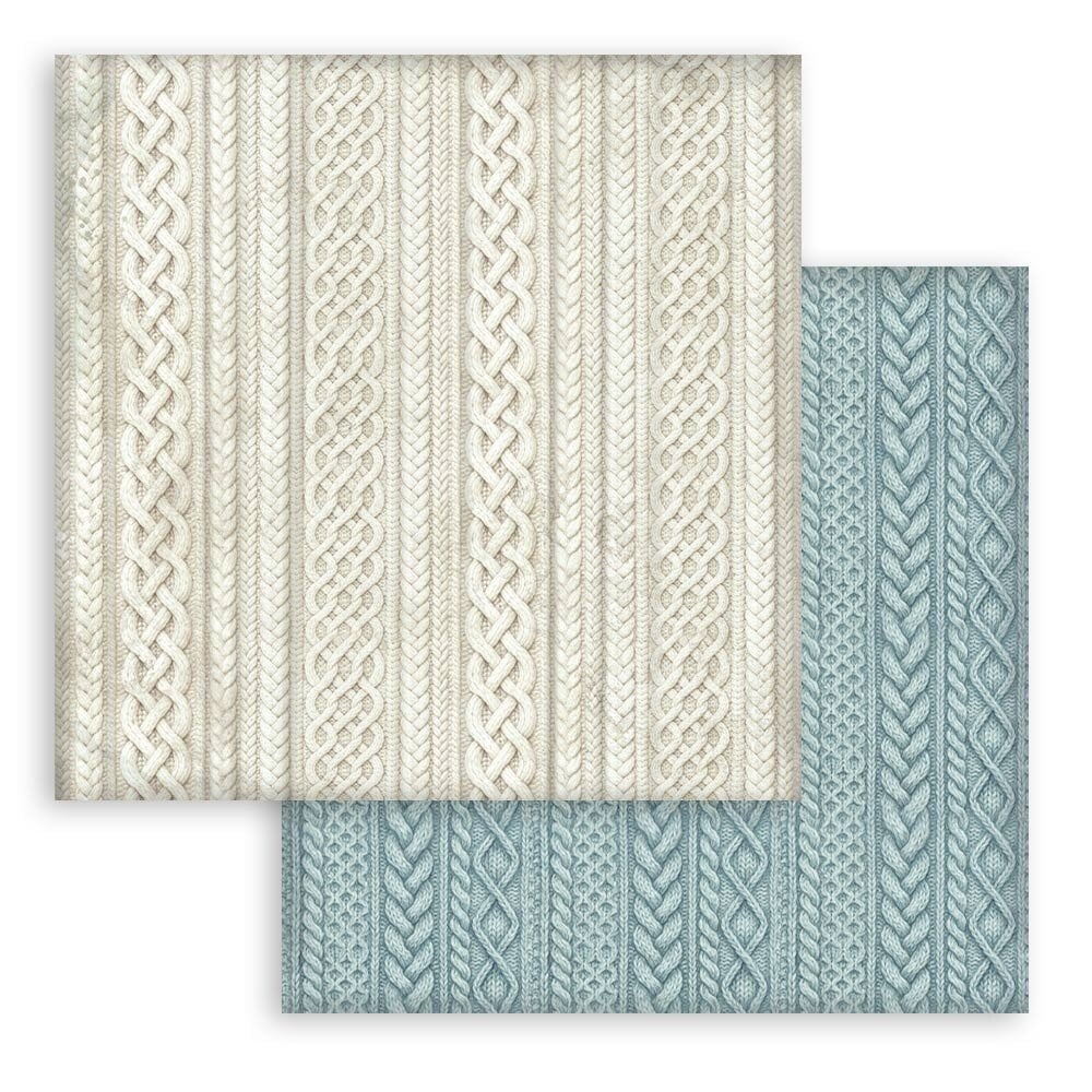 Stamperia White Christmas Backgrounds 8x8 Inch Paper Pack (SBBS147) Stamperia White Christmas Backgrounds 8x8 Inch Paper Pack (SBBS147)
