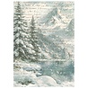 Stamperia White Christmas A6 Rice Paper Backgrounds Selection (DFSAK6059) Stamperia White Christmas A6 Rice Paper Backgrounds Selection (DFSAK6059)