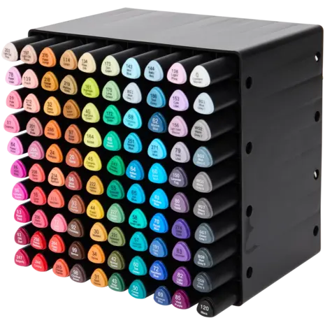 DécoTime 100 Alcohol Markers + Storage (3222604) DécoTime 100 Alcohol Markers + Storage (3222604)