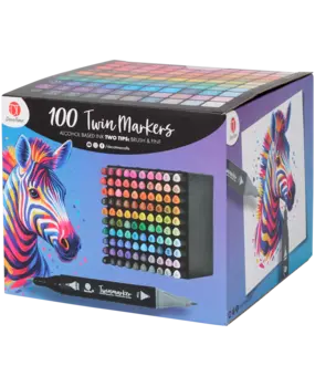 DécoTime 100 Alcohol Markers + Storage (3222604) DécoTime 100 Alcohol Markers + Storage (3222604)
