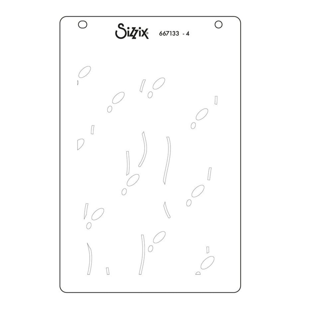 Sizzix Stacey Park A6 Layered Stencils Birthday Balloons (667133) Sizzix Stacey Park A6 Layered Stencils Birthday Balloons (667133)