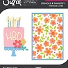 Sizzix Catherine Pooler Thinlits with Stencils Let's Eat Cake! (667129) Sizzix Catherine Pooler Thinlits with Stencils Let's Eat Cake! (667129)