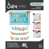 Sizzix 49 & Market Thinlits Die Set All about Banners (667055)