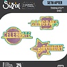 Sizzix Seth Apter Thinlits Die Set Word Wafers Birthday (667132) Sizzix Seth Apter Thinlits Die Set Word Wafers Birthday (667132)