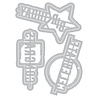 Sizzix Seth Apter Thinlits Die Set Word Wafers Birthday (667132) Sizzix Seth Apter Thinlits Die Set Word Wafers Birthday (667132)