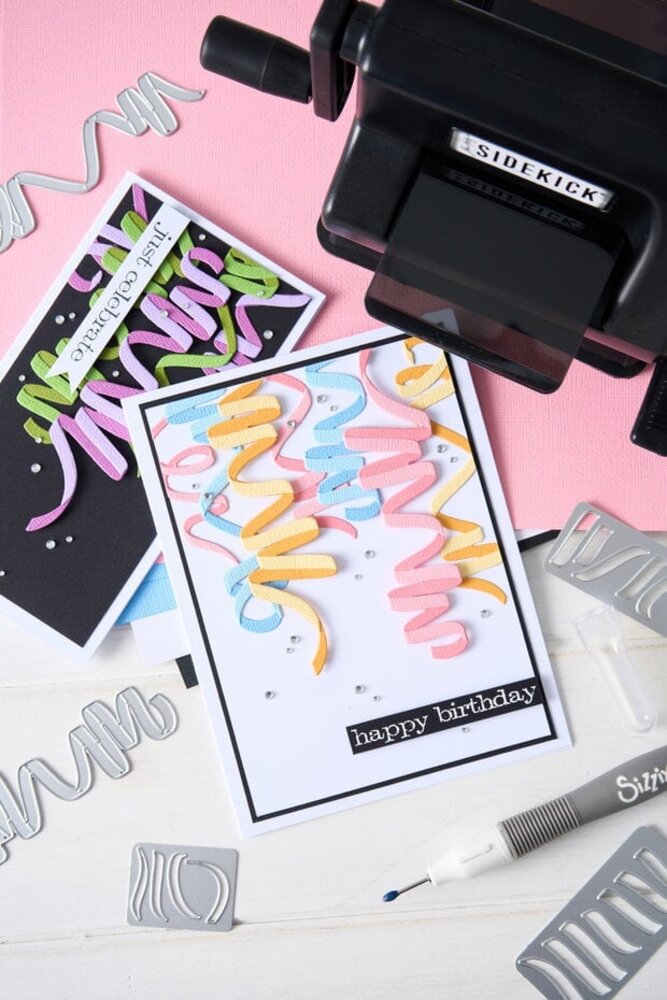Sizzix PRE-ORDER (voor de 2e keer) Tim Holtz Thinlits Die Set Celebration Streamers (667209)