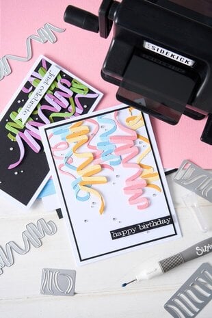 Sizzix Tim Holtz Thinlits Die Set Celebration Streamers (667209) Sizzix Tim Holtz Thinlits Die Set Celebration Streamers (667209)