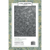 Lisa Horton Crafts Jasmine Vine 5x7 Inch 3D Embossing Folder (LHCEF295)