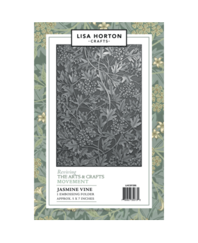 Lisa Horton Crafts Jasmine Vine 5x7 Inch 3D Embossing Folder (LHCEF295) Lisa Horton Crafts Jasmine Vine 5x7 Inch 3D Embossing Folder (LHCEF295)