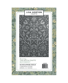 Lisa Horton Crafts Sunflower Field 5x7 Inch 3D Embossing Folder (LHCEF297) Lisa Horton Crafts Sunflower Field 5x7 Inch 3D Embossing Folder (LHCEF297)