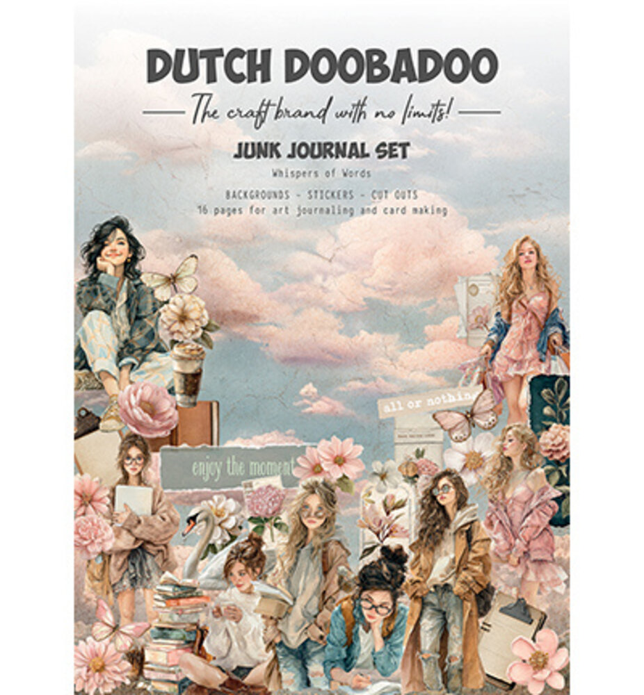 Dutch Doobadoo Whispers of Words Junk Journal (472.996.001) Dutch Doobadoo Whispers of Words Junk Journal (472.996.001)
