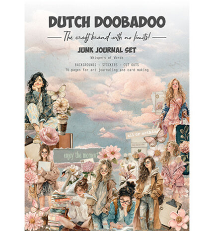 Dutch Doobadoo Whispers of Words Junk Journal (472.996.001) Dutch Doobadoo Whispers of Words Junk Journal (472.996.001)
