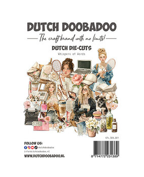 Dutch Doobadoo Die-Cuts Whispers of Words (474.309.001) Dutch Doobadoo Die-Cuts Whispers of Words (474.309.001)