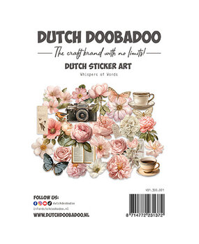 Dutch Doobadoo Dutch Sticker Art Whispers of Words (491.300.001)