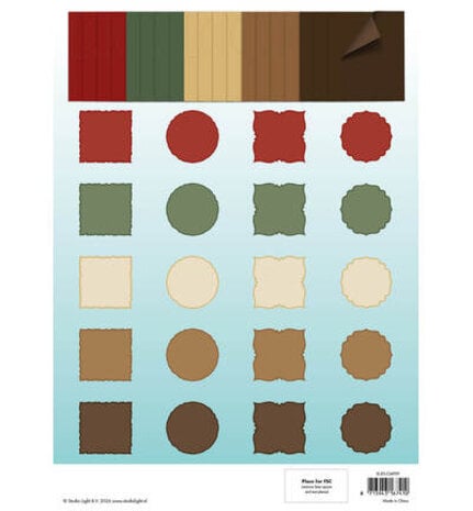 Studio Light Essentials Cottage Christmas A4 Card Making Pad (SL-ES-CMP39) Studio Light Essentials Cottage Christmas A4 Card Making Pad (SL-ES-CMP39)