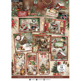 Studio Light Cottage Christmas A4 Card Making Pad (SL-CC-CMP41)