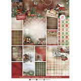 Studio Light Cottage Christmas A4 Background Paper Pad (SL-CC-DPP484)