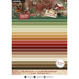 Studio Light Cottage Christmas A5 Unicolor Paper Pad (SL-CC-UPP488)